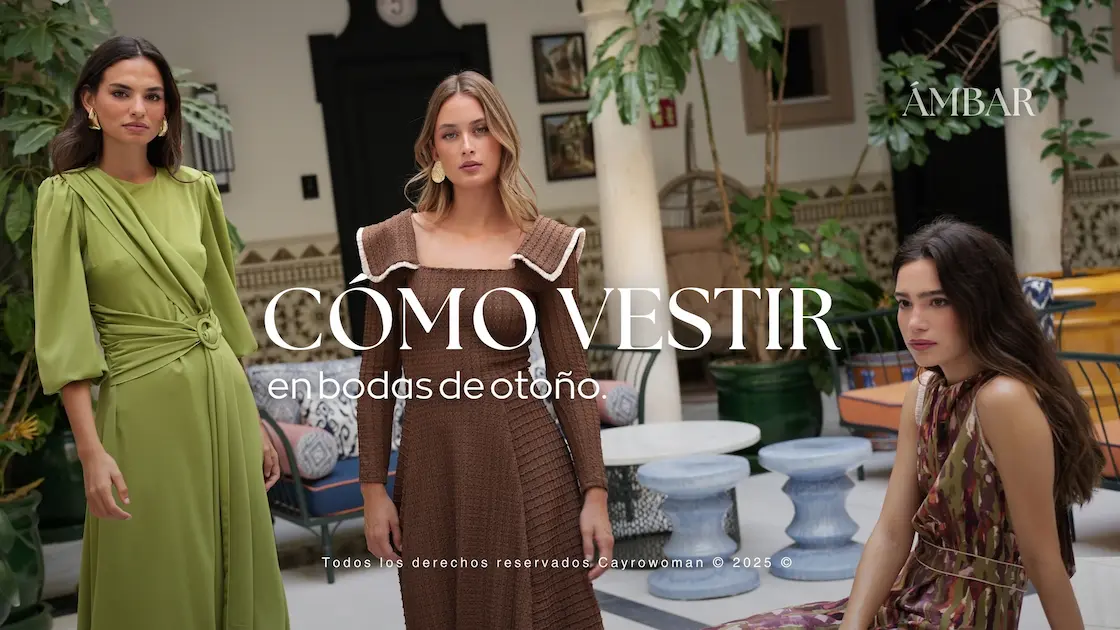 Cómo vestir de bodas de otoño